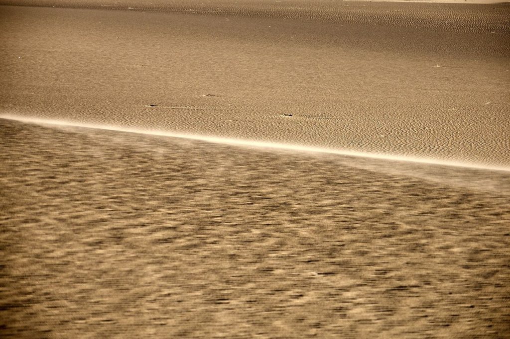 Ancient River Channels Mapped Beneath the Sahara Sand dunes in a desert