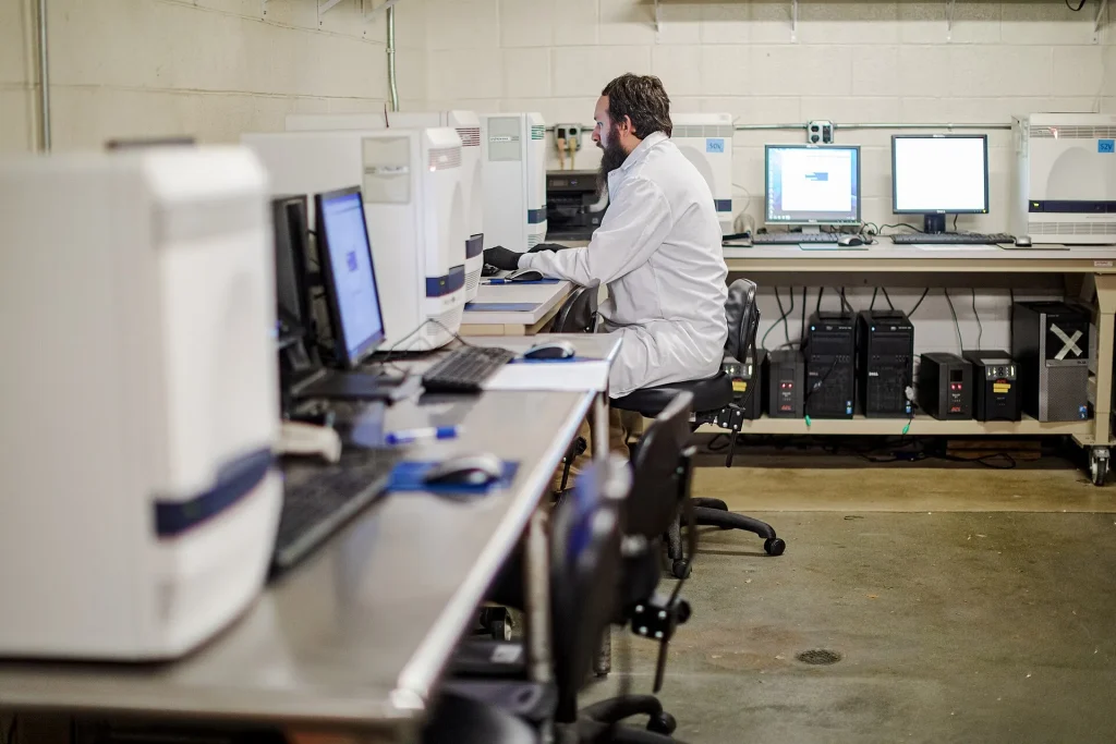 The Data Pipeline Behind Outbreak Warnings Just Sprang a Leak State public health laboratory staff testing samples for disease surveillance