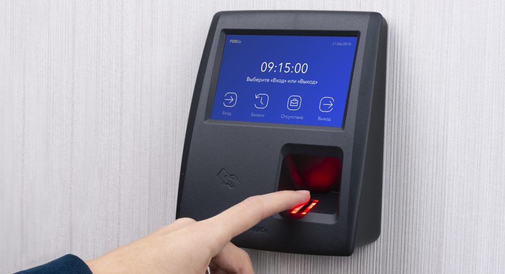 Passkeys Are Replacing Passwords: The Security Shift Explained A biometric access-control terminal with fingerprint recognition